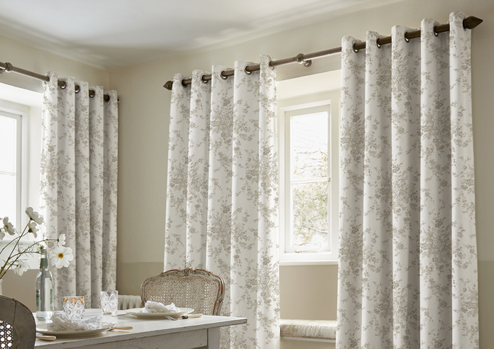 Shabby Chic by Rachel Ashwell Garden Floral, Warm Natural - Made to Measure Curtains - Image 5
